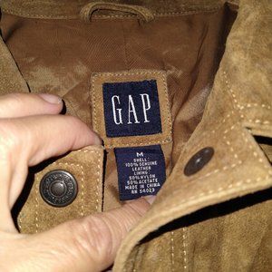 Gap suede light brown suede jacket